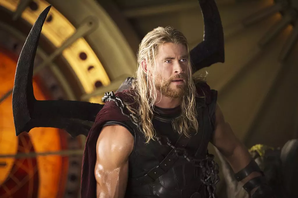 A barba de Thor Ragnarok