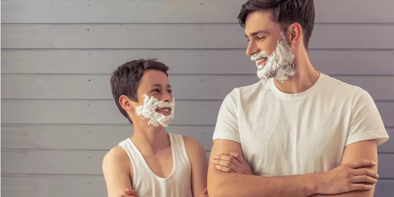 cultivando a barba na adolescencia