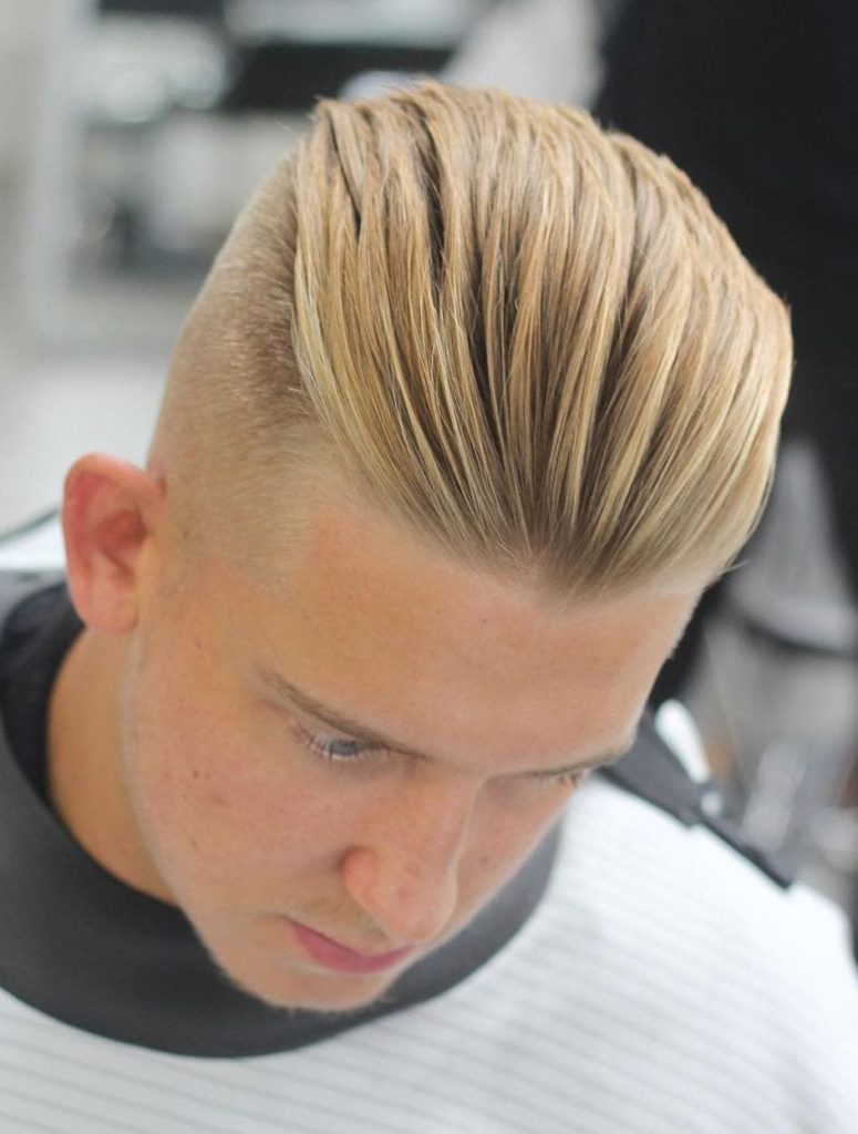 Corte de cabelo 2024 masculino slicked back