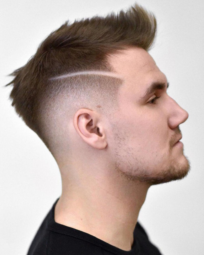 Corte em V masculino: 22 ideias de cabelos fade com e sem riscos para fazer