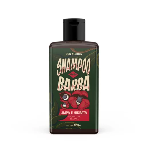 Shampoo para barba guarana