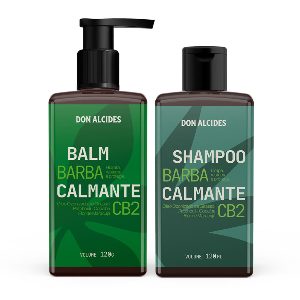 Kit Shampoo e Balm para Barba Don Alcides CB2