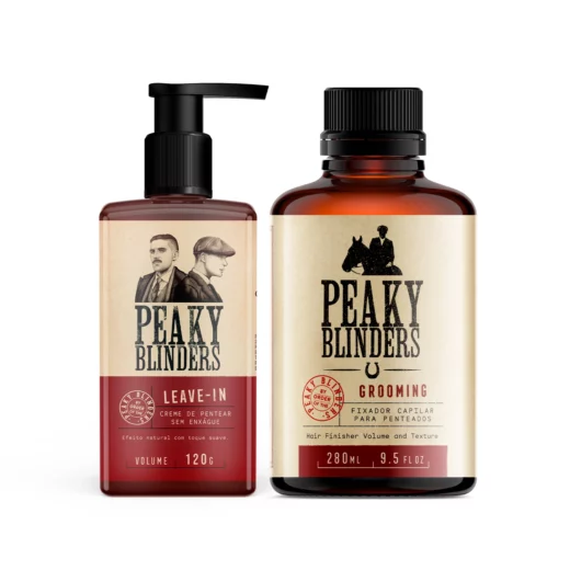 Kit Leave-in e Grooming Don Alcides Peaky Blinders