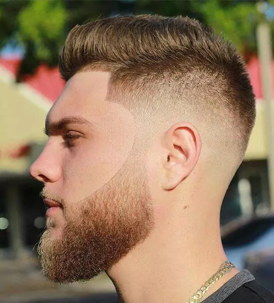 barba estilo long thin