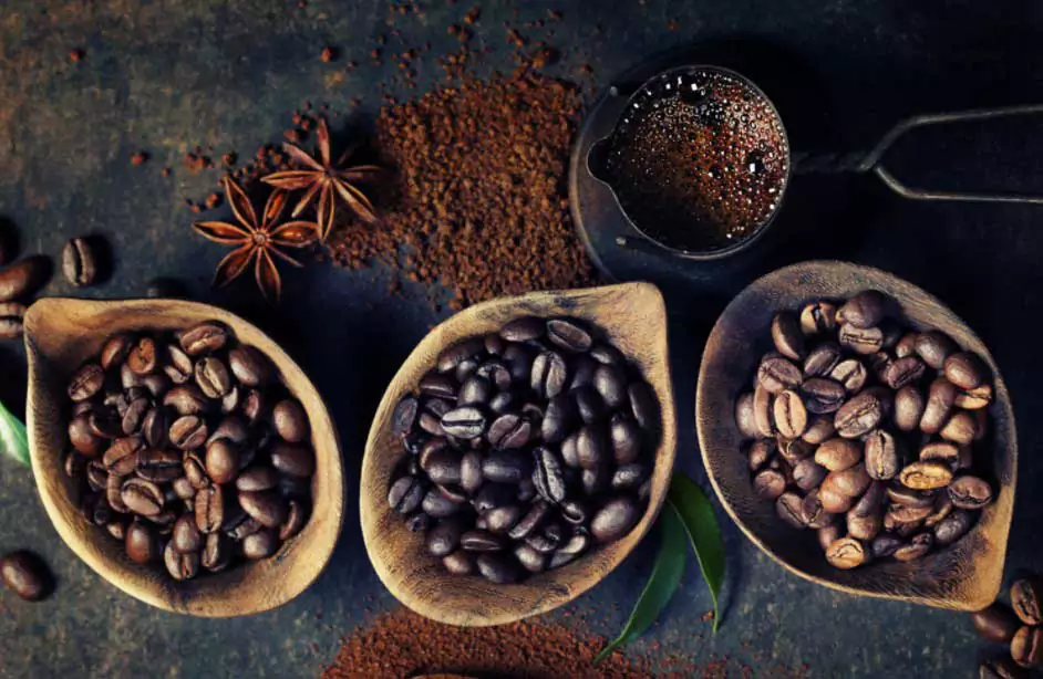 Torra do grão de café